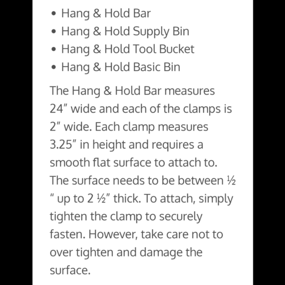 Totally Tiffany Hang & Hold Organizer Collection Starter Kit Storage System - Picture 5 of 6